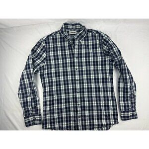 Taylor Stitch The Jack Plaid Long Sleeve Button Down Shirt Mens 38